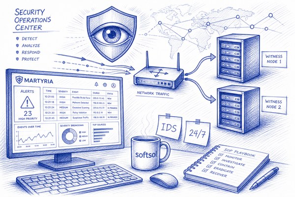 Martyria security monitoring